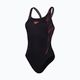 Costum de baie dintr-un element Speedo HyperBoom Splice Muscleback black/plum dandy/siren red