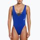 Costum de baie dintr-o singură piesă pentru femei Nike Sneakerkini U-Back albastru NESSC254-418 5