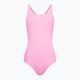 Costum de baie o piesă pentru femei Nike Hydrastrong Solid Fastback roz NESSA001-660