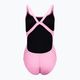 Costum de baie o piesă pentru femei Nike Hydrastrong Solid Fastback roz NESSA001-660 2