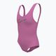 Costum de baie dintr-o bucată pentru copii Nike Multi Logo U-Back playful pink