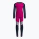 Lenjerie termoactivă pentru copii Color Kids Ski Underwear Colorblock roz-neagră 740777.5885