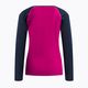 Lenjerie termoactivă pentru copii Color Kids Ski Underwear Colorblock roz-neagră 740777.5885 3