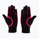 Mănuși de alergare pentru femei Viking Runway negru/roz 140/18/2740 2