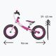 Bicicletă fără pedale pentru copii Milly Mally Young, roz, 391 9