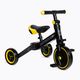 Bicicletă de echilibru cu tri roți Milly Mally 3w1 Optimus neagră 2714 3