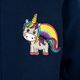 Jachetă de călărie pentru copii York Unicorn roz și albastru marin 501801146 4