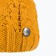 Șapcă de iarnă pentru femei cu șemineu Horsenjoy Mirella miere 2120504 3