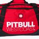 Geanta de antrenament pentru bărbați Pitbull West Coast TNT Sports black/red 3