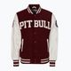 Jachetă pentru bărbați Pitbull West Coast Varsity Melton Wilson white
