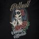 Tricou pentru femei Pitbull West Coast Santa Muerte black 5