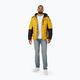 Pitbull West Coast jachetă de iarnă pentru bărbați Evergold cu glugă căptușită galben/negru 2
