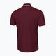 Tricou polo pentru bărbați Pitbull West Coast Polo Pique Stripes Regular burgundy 5