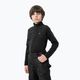 Bluză fleece pentru copii 4F neagră HJZ22-JBIMP001