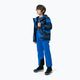 Jachetă de schi pentru copii 4F negru-albastru HJZ22-JKUMN002 2