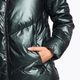 Jachetă în puf pentru femei 4F verde H4Z22-KUDP010 7