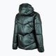 Jachetă în puf pentru femei 4F verde H4Z22-KUDP010 11