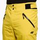 Pantaloni de schi pentru bărbați 4F galben H4Z22-SPMN006 5