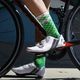 LUXA Șosete de ciclism asimetrice verde LUHE19SAMGS 5