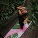 Covoraș de yoga Moonholi TROPICANA TRAVEL roz SKU-120 6