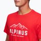 Tricou pentru bărbați Alpinus Mountains roșu 4