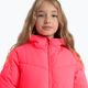 Jachetă de schi pentru copii 4F F293 roz fierbinte neon 4