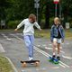 Humbaka pentru copii flip skateboard negru HT-891579 19