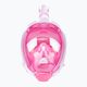 Mască integrală de snorkeling pentru copii AQUASTIC roză SMK-01R 2