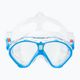 Set de snorkeling pentru copii AQUASTIC Mască + Aripioare + Tub albastru MSFK-01SN 11