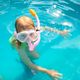 Set de snorkeling pentru copii AQUASTIC Mască + Aripioare + Tub roz MSFK-01SR 21