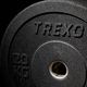 Greutate bumper de olimpiadă TREXO neagră TRX-BMP020 20 kg 5