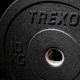 Greutate bumper de olimpiadă TREXO neagră TRX-BMP010 10 kg 5