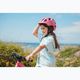 Cască de bicicletă pentru copii  ATTABO K200 roz 7