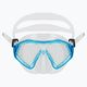 Set de snorkeling pentru copii AQUASTIC Shelly mască + tub albastru deschis 3