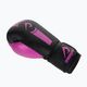 Overlord Boxer mănuși de box pentru copii negru și roz 100003-PK 11