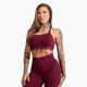 Sutien de antrenament Gym Glamour Push Up 2.0 merlot