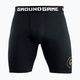 Pantaloni scurți de antrenament pentru bărbați Ground Game Vale Tudo Athletic Gold negru 2