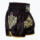 Ground Game Muay Thai Muay Thai boxing pantaloni scurți Gold negru 21MTSHGOLDS 2