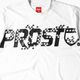 T-shirt pentru bărbați PROSTO Plusrain alb KL222MTEE2021 2