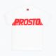 T-shirt pentru bărbați PROSTO Visio alb KL222MTEE1181