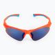 Ochelari de ciclism pentru copii GOG Balami mat neon portocaliu / albastru / albastru oglindă E993-3 3
