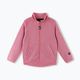 Hanorac cu glugă din fleece pentru copii Reima Hopper roz 5200050A-4230