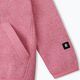 Hanorac cu glugă din fleece pentru copii Reima Hopper roz 5200050A-4230 5