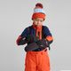 Pantaloni de schi pentru copii Reima Wingon roșu-portocaliu pentru copii 9