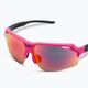Rudy Project Deltabeat ochelari de soare roz fluo / negru mat / roșu multilaser SP7438900001 5
