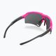 Rudy Project Deltabeat ochelari de soare roz fluo / negru mat / roșu multilaser SP7438900001 10