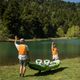 2 persoane caiac gonflabile 13'6 'AquaMarina Recreational Kayak verde Betta-412 15