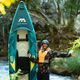 Caiac gonflabil 1 persoană 10'3″ AquaMarina Versatile/Whitewater Kayak albastru Steam-312 15