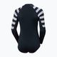 Combinezon de înot pentru femei  Helly Hansen Waterwear Long Sleeve Spring Wetsuit navy stripe 2
