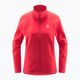 Haglöfs Buteo Mid fleece sweatshirt roșu pentru femei 605074 5